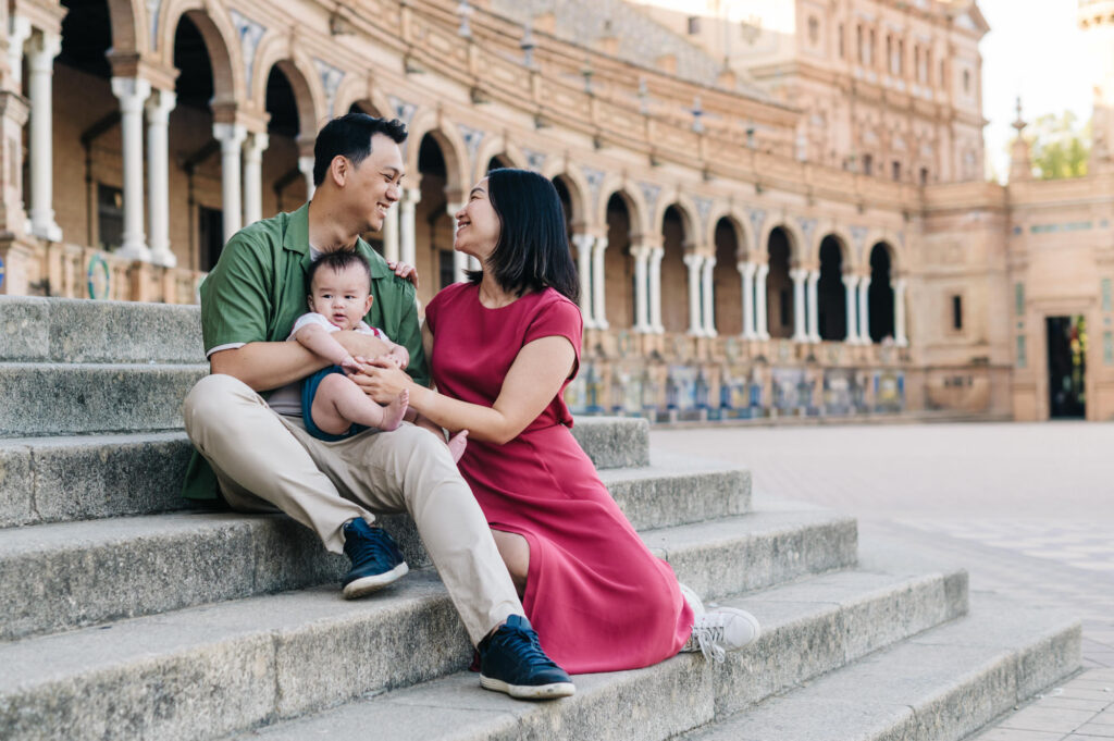 Photographer Seville Plaza de España