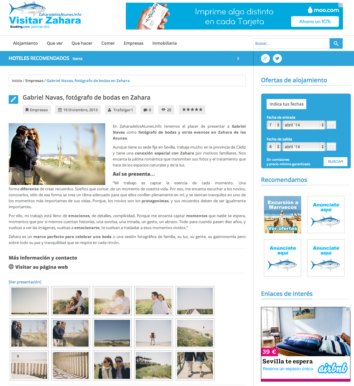 Prensa Gabriel Navas fotógrafo en Sevilla