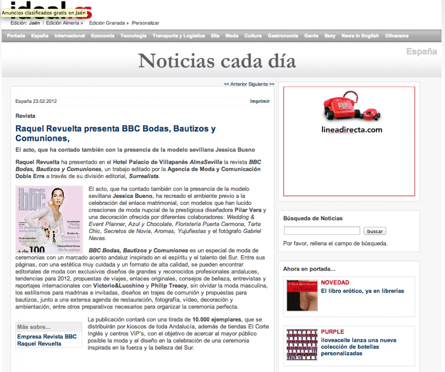 Prensa Gabriel Navas fotógrafo en Sevilla