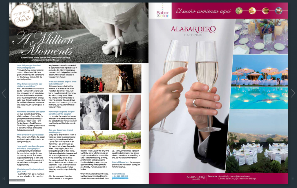 Prensa Gabriel Navas fotógrafo en Sevilla