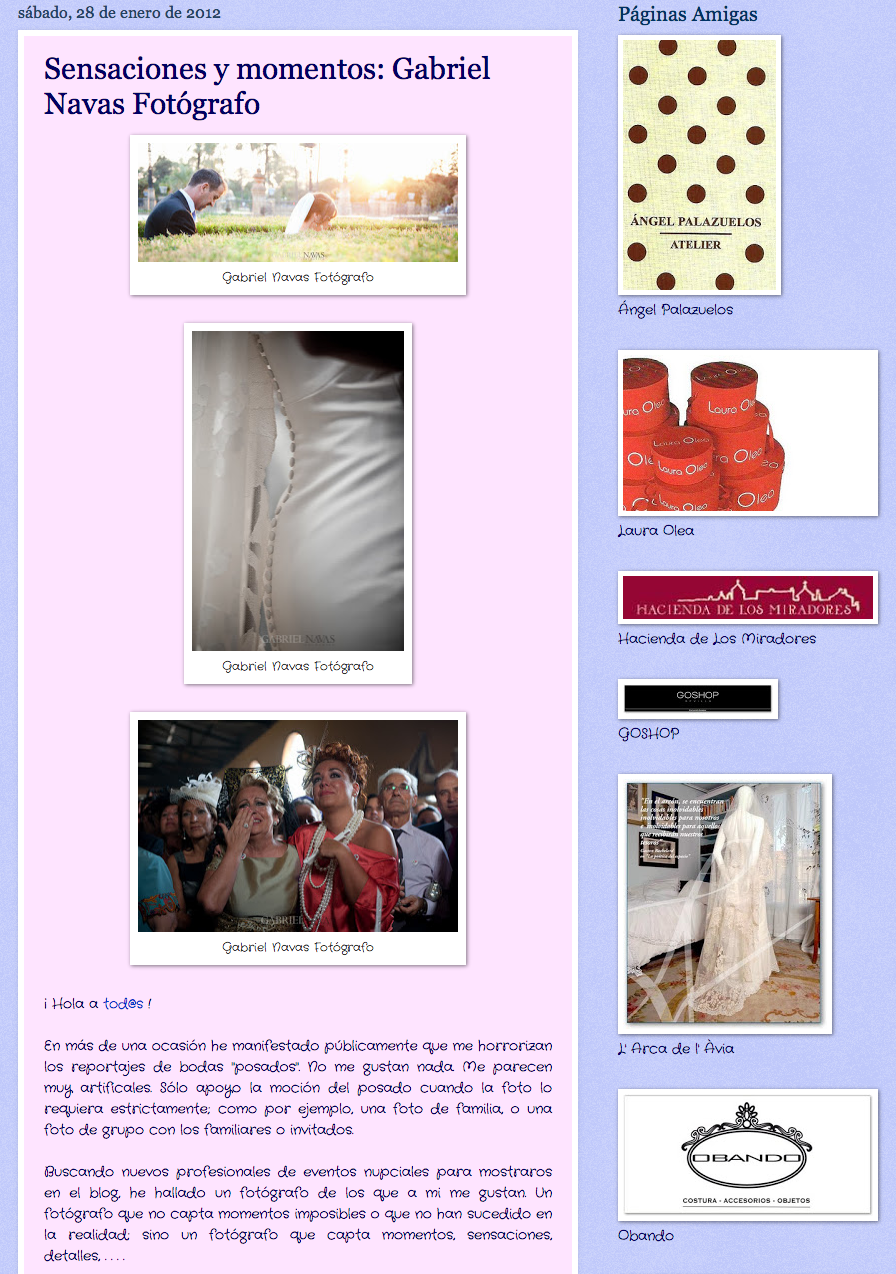 Prensa Gabriel Navas fotógrafo en Sevilla